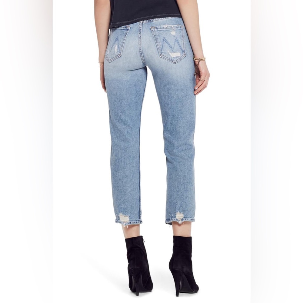 MOTHER SUPERIOR 👖 High Waisted The Confession Straight Legged Cropped Jeans! - Picture 3 of 16